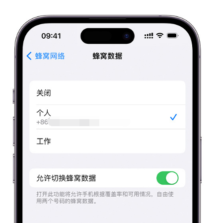 常平镇苹果维修服务分享如何在iPhone上使用双卡 